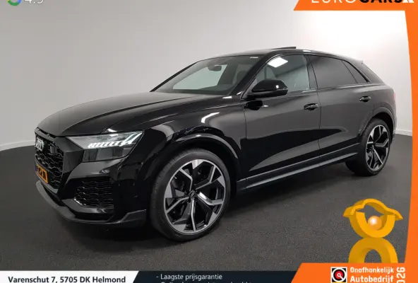 4.0 TFSI RS Q8 Quattro 600pk! Panorama dak Navigatie Electrische achterklep Led Camera Climate Control Parkeer sensoren voor en achter Lichtmetalen Velgen