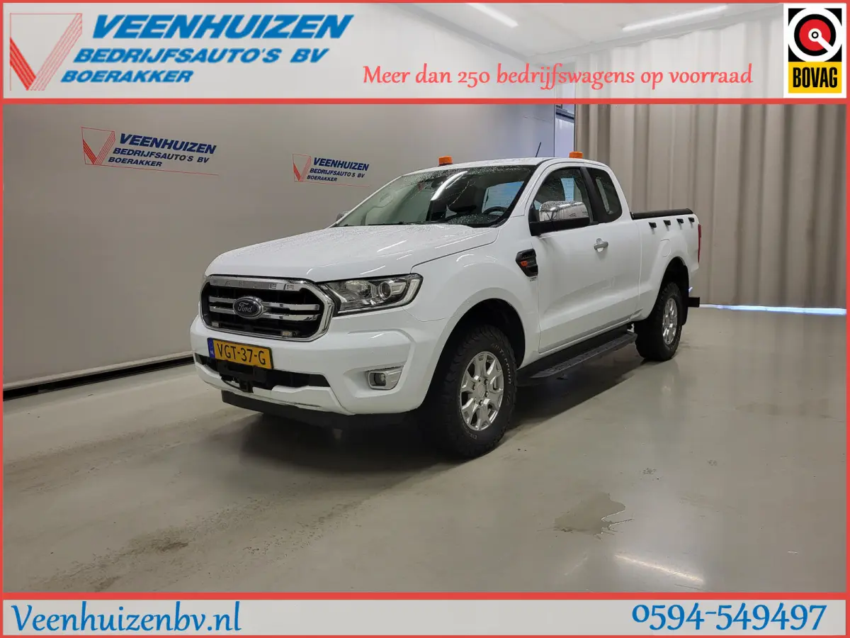 2.0EcoBlue 170pk Pick-up 4X4 3500kg Trekgewicht Euro 6!