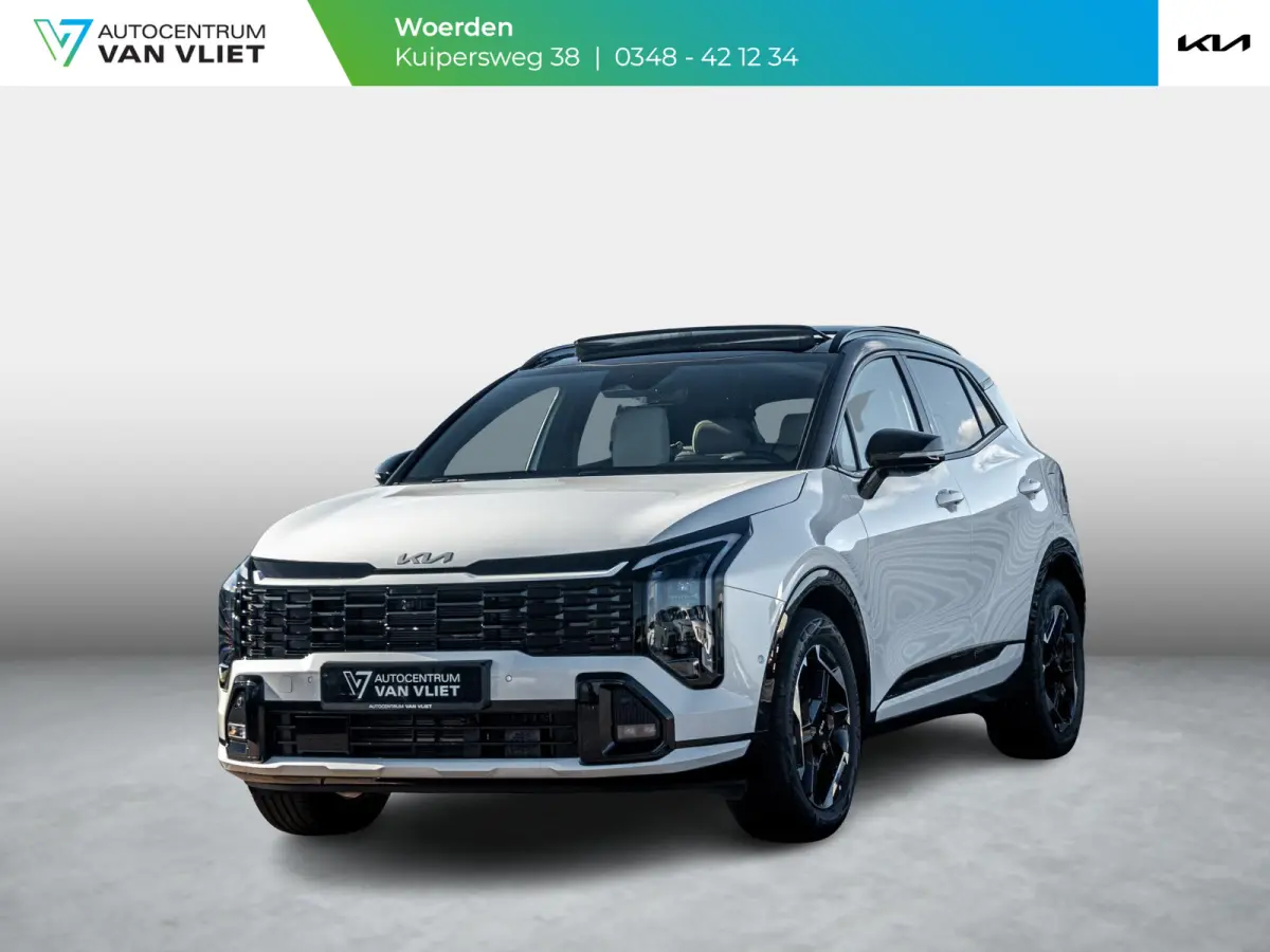 1.6 T-GDi Hybrid GT-PlusLine | Actieprijs* | Navi. | Clima. | Adapt. Cruise. | Stoel&Stuur Verwarming | Dodehoekcamera | Panodak | GT-Line Bekleding In Suède/Lederlook | Parkeersensoren | H