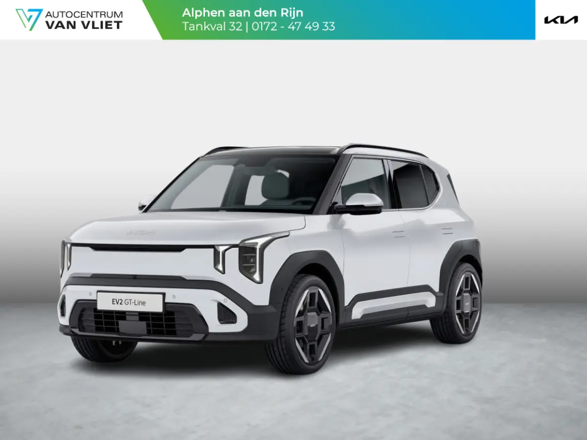 GT-Line 61 kWh | Actieprijs* | 5p. | Navi. | Clima. | Adapt. Cruise. | Stoel&Stuur Verwarming | 15L Frunk | Glazen Schuif-/Kanteldak | Harman Kardon | Vegan Lederen Stoelbekleding 'GT-Line' 
