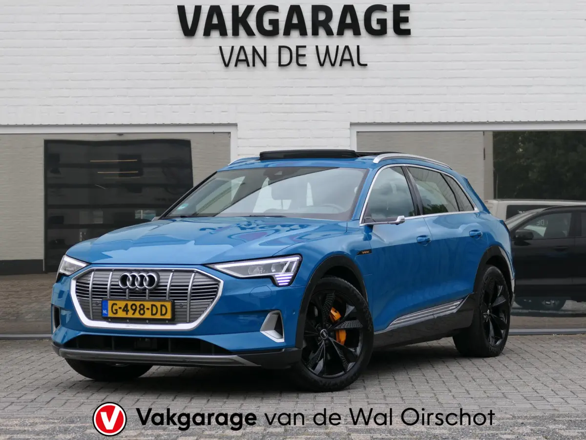 e-tron 55 quattro advanced 95 kWh | 360°-camera | Trekhaak | 21-inch velgen | Apple-/Android Carplay | Elektrische achterklep | Memory | bang & olufsen | Acc |