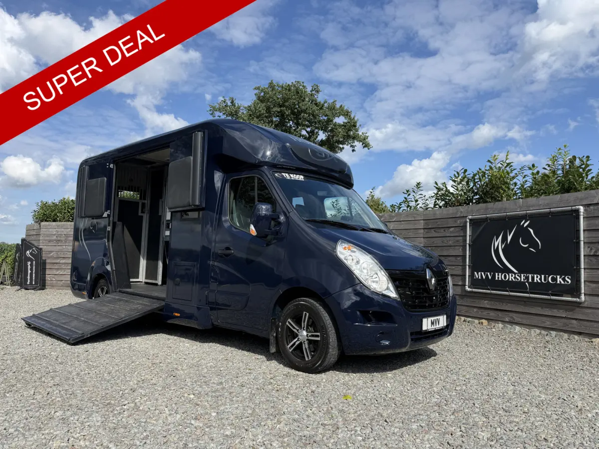 | HORSETRUCK | STX | STALLION 5XL | 2018 | AUTOMATIC | DUB CAB | 5-SEAT | HENGST | EURO 6 | 165.631KM | L3 | 170PK | SUPERDELUXE | DEENS KENTEKEN