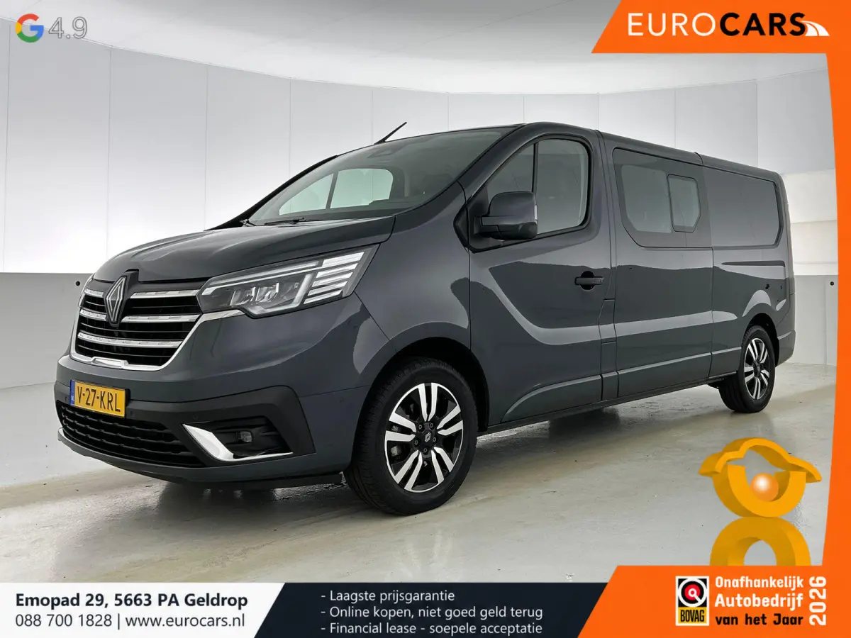 2.0 Blue dC1 150PK L2H1 Dubbele Cabine Automaat Navigatie Airco Lichtmetalen velgen Betimmering Trekhaak Camera Parkeer sensoren Dab