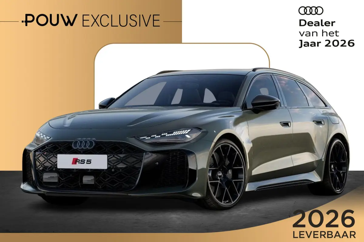 RS 5 Avant 2.9 e-hybrid 639pk quattro | Audi Sportpakket | Panoramadak | HUD | B&O incl. hoofdsteun