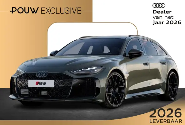 RS 5 Avant 2.9 e-hybrid 639pk quattro | Audi Sportpakket | Panoramadak | HUD | B&O incl. hoofdsteun