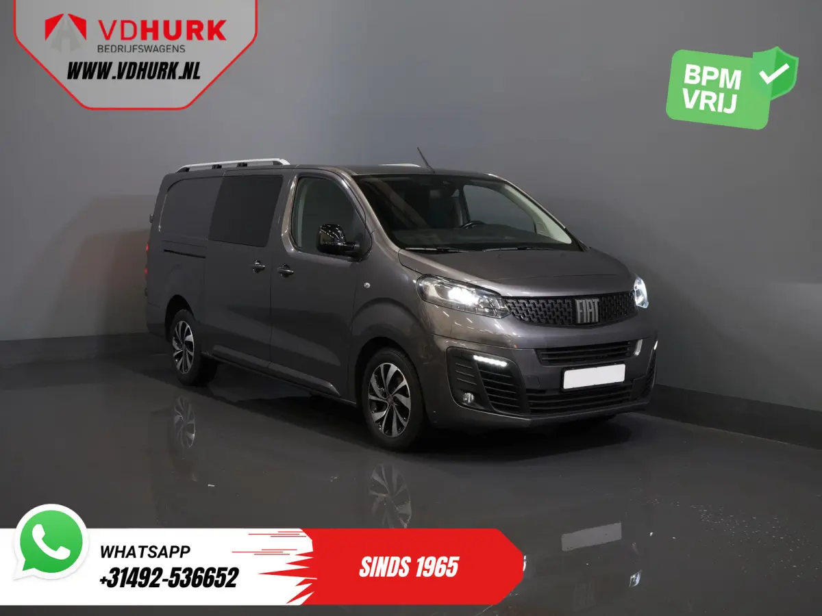 2.0 MJ 180 pk Aut. DC Dubbel Cabine Xenon/ 2x Schuifdeur/ Carplay/ Keyless/ Navi/ Climate/ Camera/ Cruise/ 17’LMV/ PDC