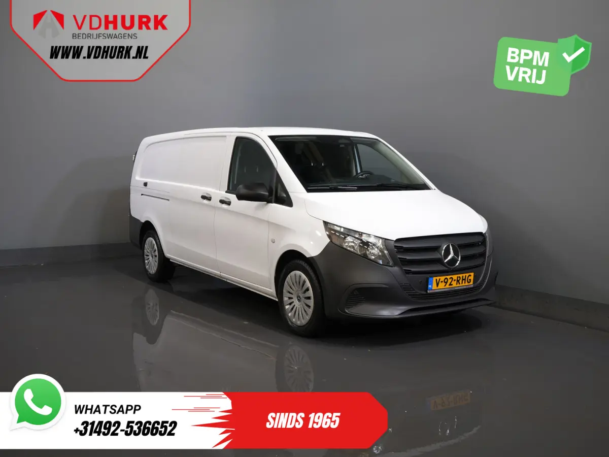 116 CDI Aut. L3 Stoelverw./ 270Gr.deuren/ Navi/ Camera/ Cruise/ Airco
