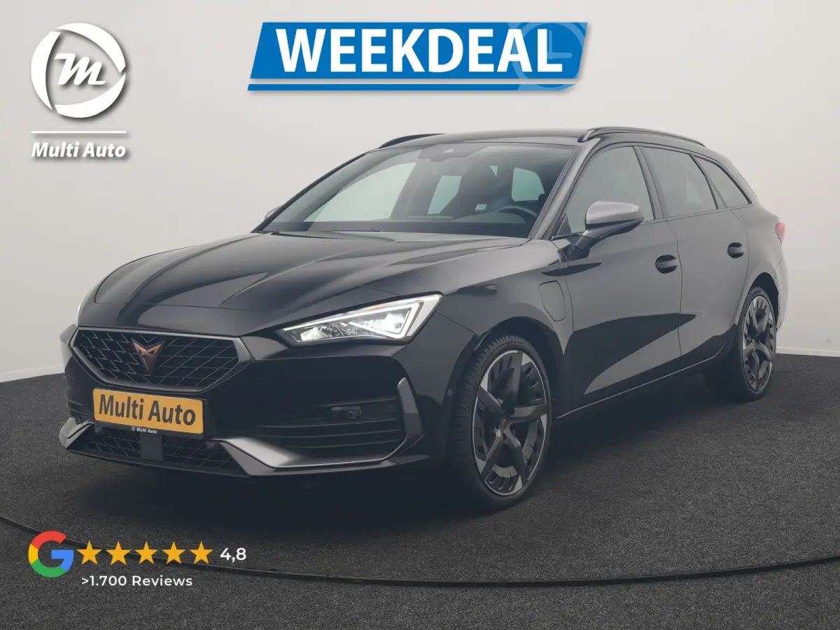 1.4 e-Hybrid VZ PHEV 245pk Dealer O.H | SOH 86,3% | Trekhaak Af Fabriek | Camera | Sfeerverlichting | Sportstoelen & Stuur Verwarmd | Apple Carplay | Keyless | Virtual | Navigatie | DAB | 19