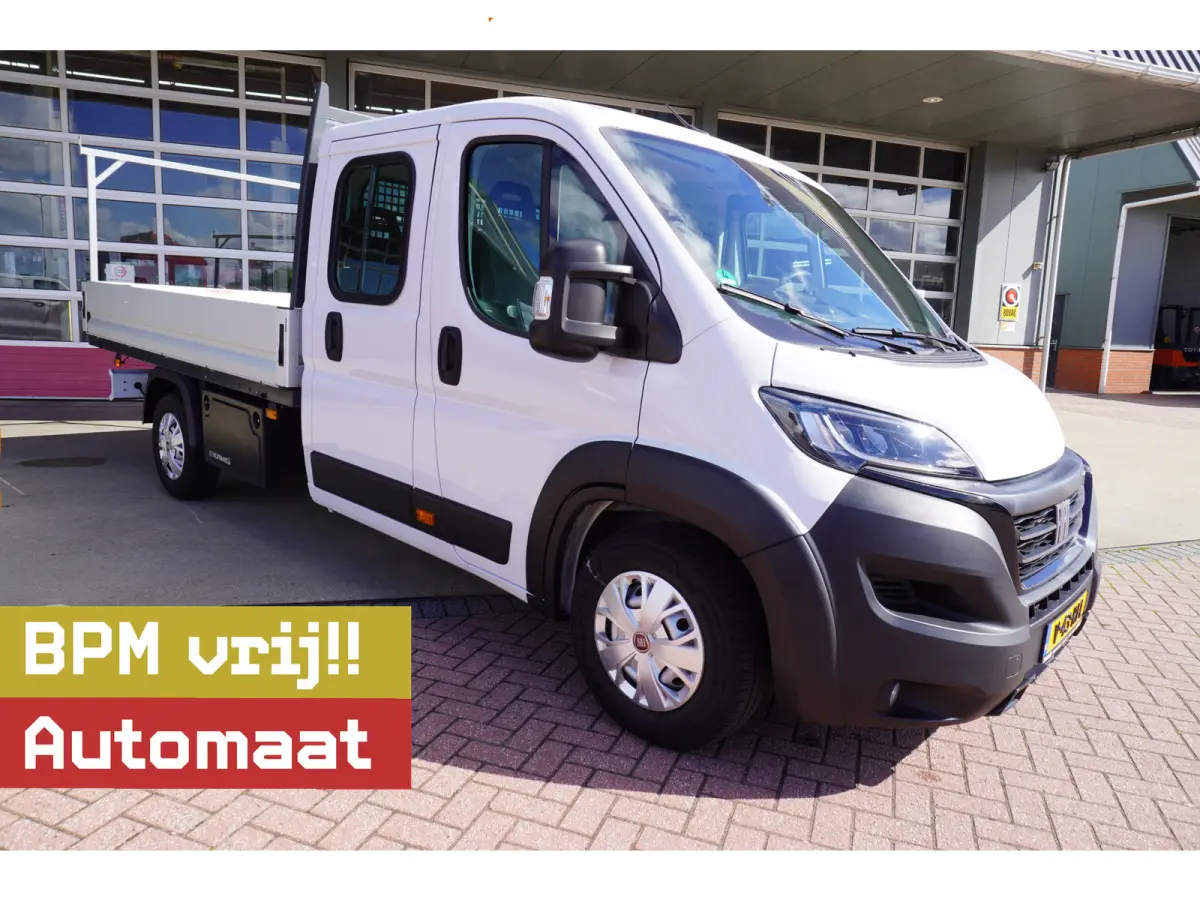 2.2 MultiJet 180PK S&S 3.5t Heavy Dubbelcabine Automaat nr. V105 | Airco | Cruise | Standkachel | 7 Persoons