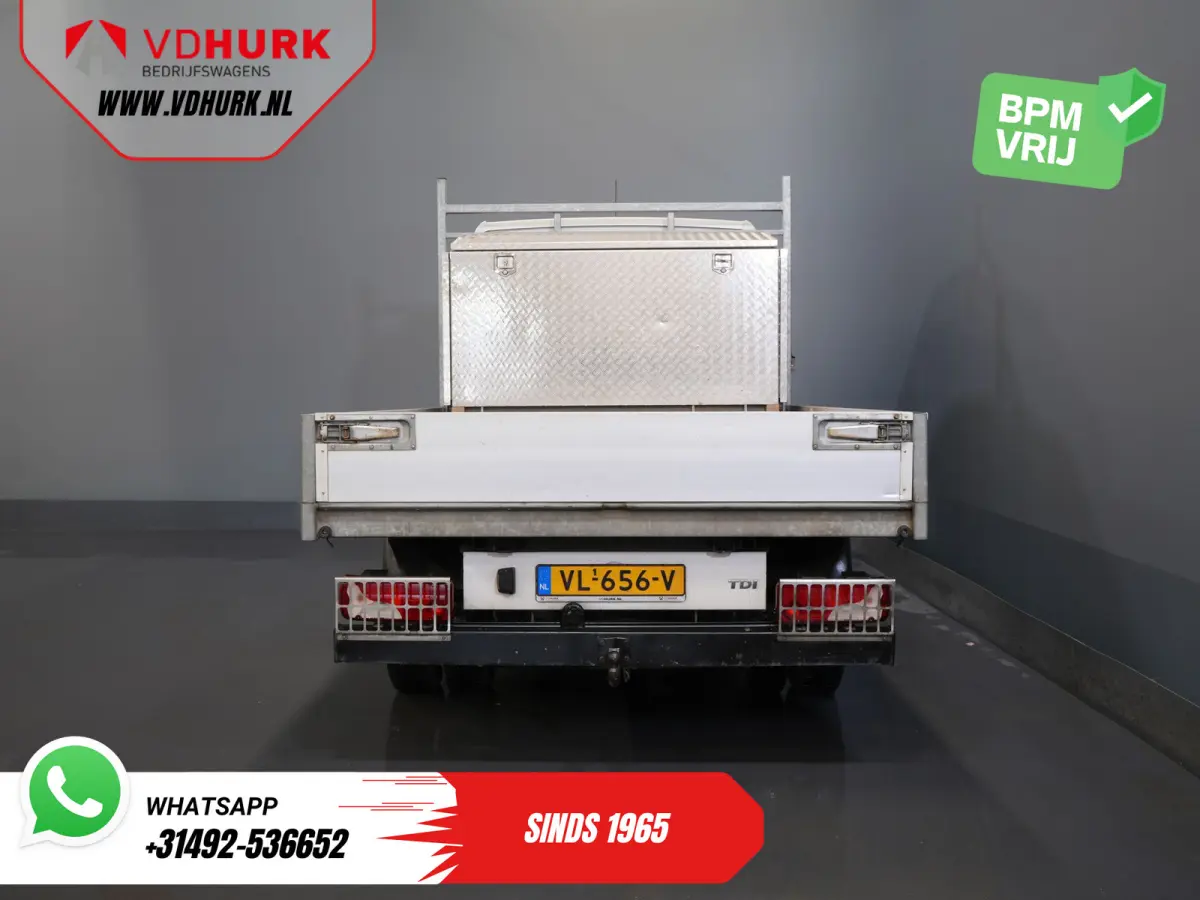 35 2.0 TDI Open laadbak/ Kipper/ Tacho/ Dubbel lucht/ 3.5t Trekverm./ Gev.stoel/ Cruise/ Airco/ 350x200x40/ Pick Up