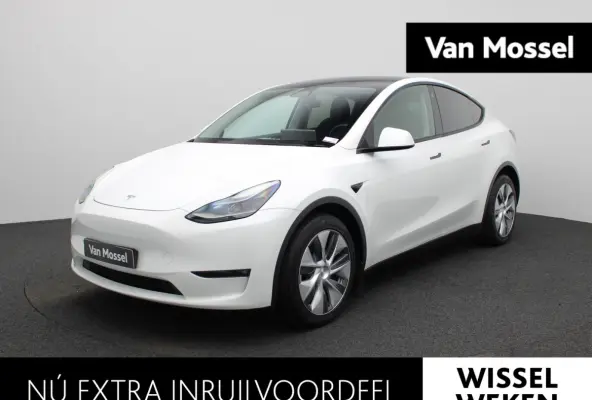 Long Range AWD 75 kWh | PANORAMADAK | ELEKTRISCHE KOFFERKELP | LEDEREN BEKLEDING | STOELVERWARMING | STUURWIELVERWARMING | PARKEERSENSOREN VOOR + ACHTER |