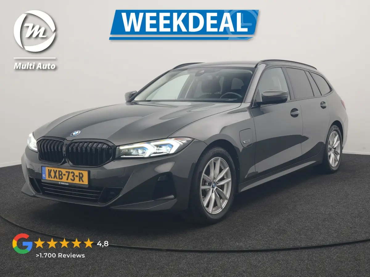 320e Facelift PHEV Dealer O.H. | Dravitgrau metallic | Head Up | Camera | Widescreen Navi | Stoelverwarming | Apple Carplay | Blis | Adaptive LED | Park Assist | DAB | Plug In Hybrid |