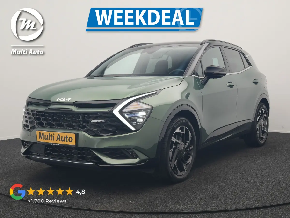 1.6 T-GDi PHEV AWD GT-Line 265pk | Adaptive Cruise | 360 Camera | Lederen Sportstoelen Memory & Ventilatie | Stoelen & Stuur Verwarmd | Blis | Keyless | Apple Carplay | Sfeerverlichting | Na