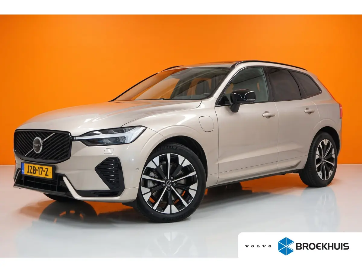 2.0 T6 Plug-in hybrid AWD Ultra Dark | Trekhaak | Luchtvering | Pano | HUD | Zomerbanden 20" | Bright Dusk |