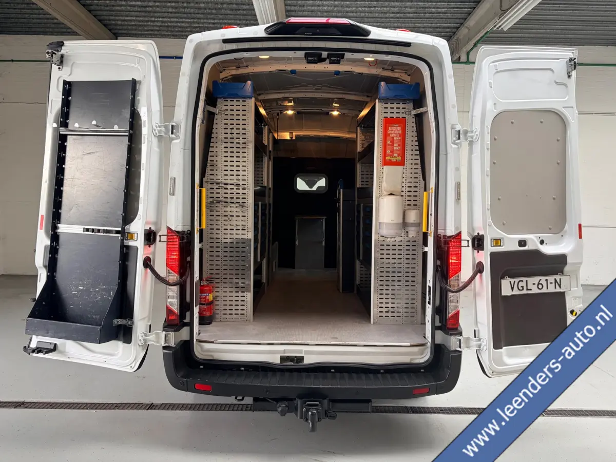 350 2.0 TDCI 130PK euro6 L3H3 Trend MHEV RWD Sortimo Inrichting Victron v230 Standkachel RIJKLAARPRIJS!