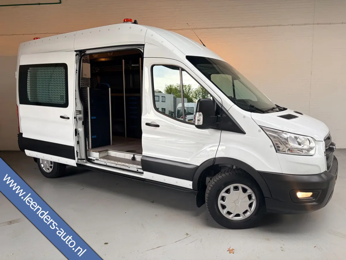 350 2.0 TDCI 130PK euro6 L3H3 Trend MHEV RWD Sortimo Inrichting Victron v230 Standkachel RIJKLAARPRIJS!