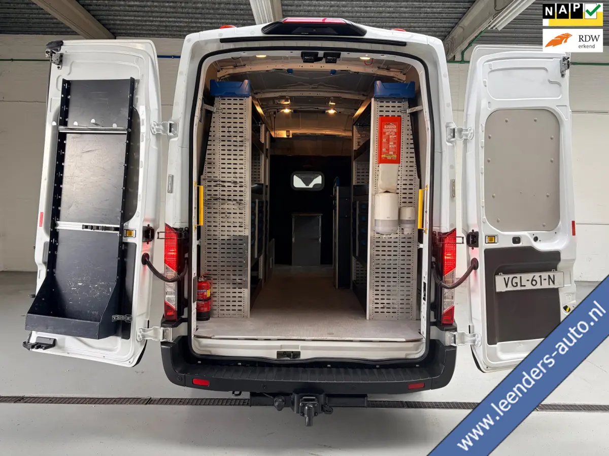 350 2.0 TDCI 130PK euro6 L3H3 Trend MHEV RWD Sortimo Inrichting Victron v230 Standkachel RIJKLAARPRIJS!
