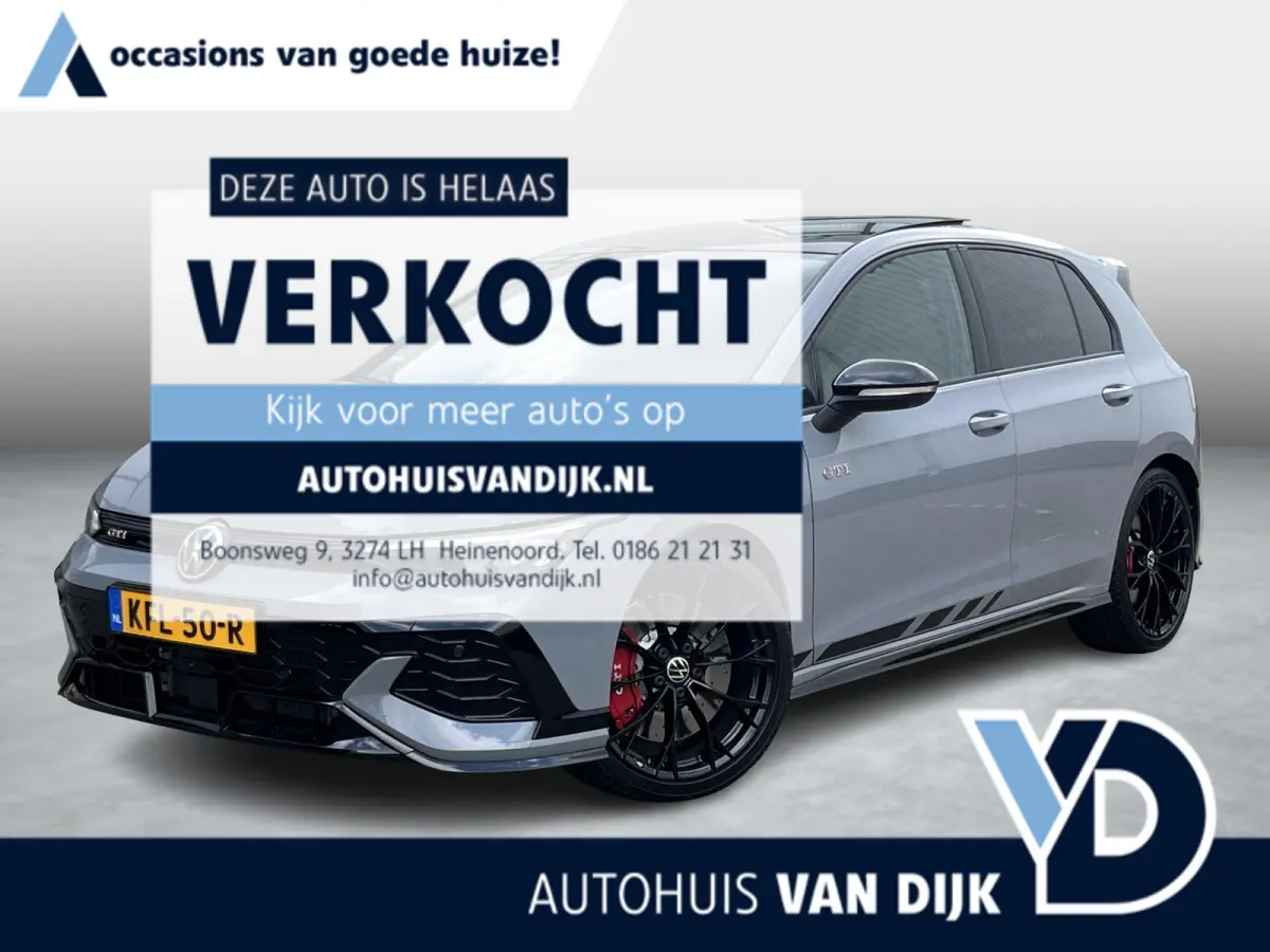 2.0 TSI GTI Clubsport | Pano.Dak/Head-Up/Winter-Pakket/Akrapovič Uitlaatsysteem/Apple CarPlay-Android Auto