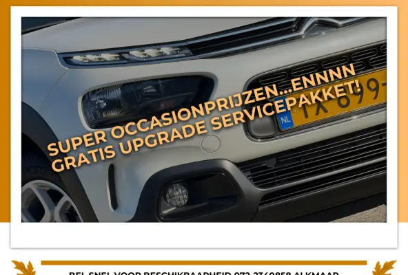 1.2 PureTech 110pk Business - Blanc Nacré - Carplay/Cruise/Camera