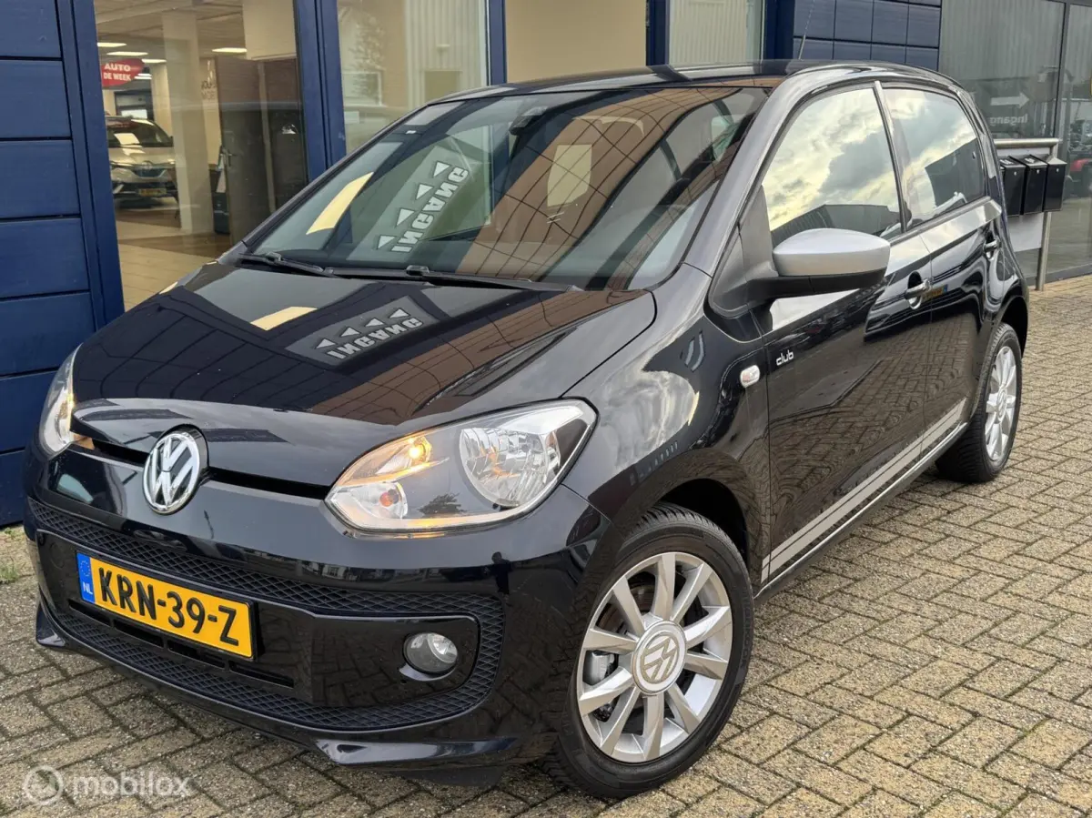 Up! 1.0 high up! Club|Cruise Control|Stoelverw.|Parkeersens.|Airco|100% onderhoud
