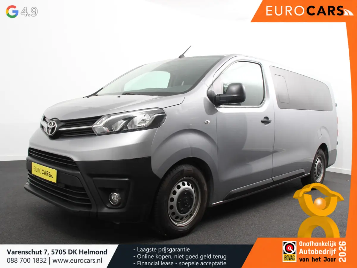 1.5 D-4D Cool Comfort Lang 9 Persoons Stoelverwarming Cruise Control Parkeersensoren DAB Bluetooth Airco