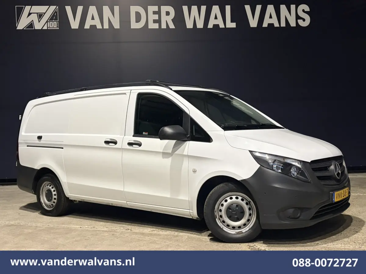 116 CDI 164pk L2H1 Euro6 Airco | Dakdragers | Cruisecontrol | Parkeersensoren Stoelverwarming, Bijrijdersbank