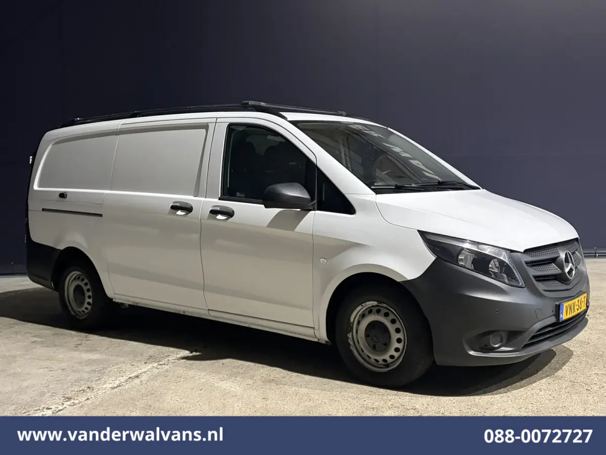 116 CDI 164pk L2H1 Euro6 Airco | Dakdragers | Cruisecontrol | Parkeersensoren Stoelverwarming, Bijrijdersbank