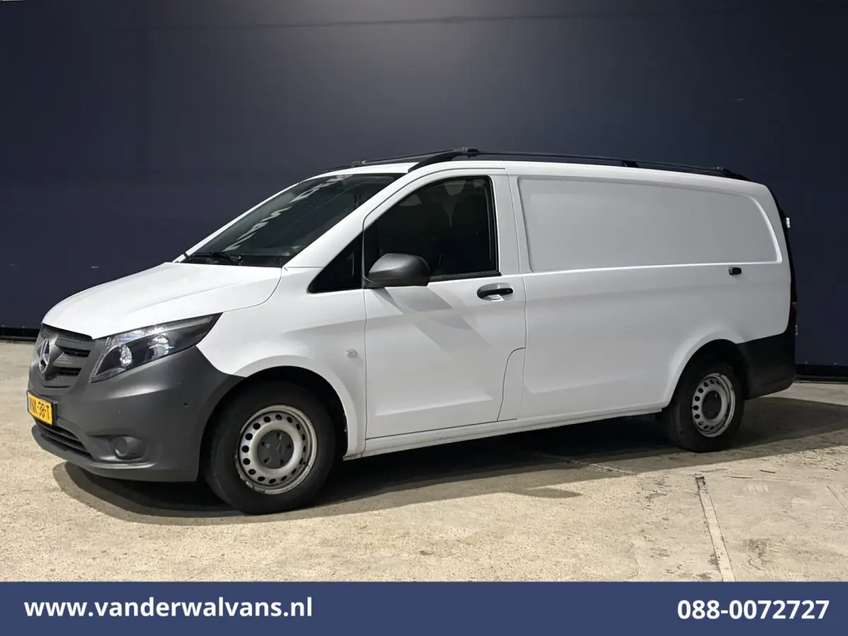 116 CDI 164pk L2H1 Euro6 Airco | Dakdragers | Cruisecontrol | Parkeersensoren Stoelverwarming, Bijrijdersbank
