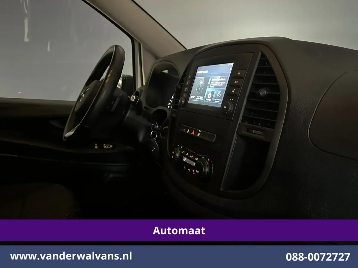 114 CDI 136pk 9G-Tronic Automaat L3H1 Euro6 Airco | Camera | Apple Carplay | Cruisecontrol | 2500kg Trekhaak Android Auto, Parkeersensoren, Bumper in de kleur
