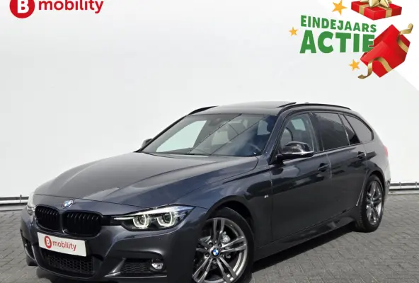 320i High Executive M-Sport Trekhaak 1800kg Apple CarPlay NL Auto! | Head-Up | Panoramadak | Hifi | DAB Audio | Leer