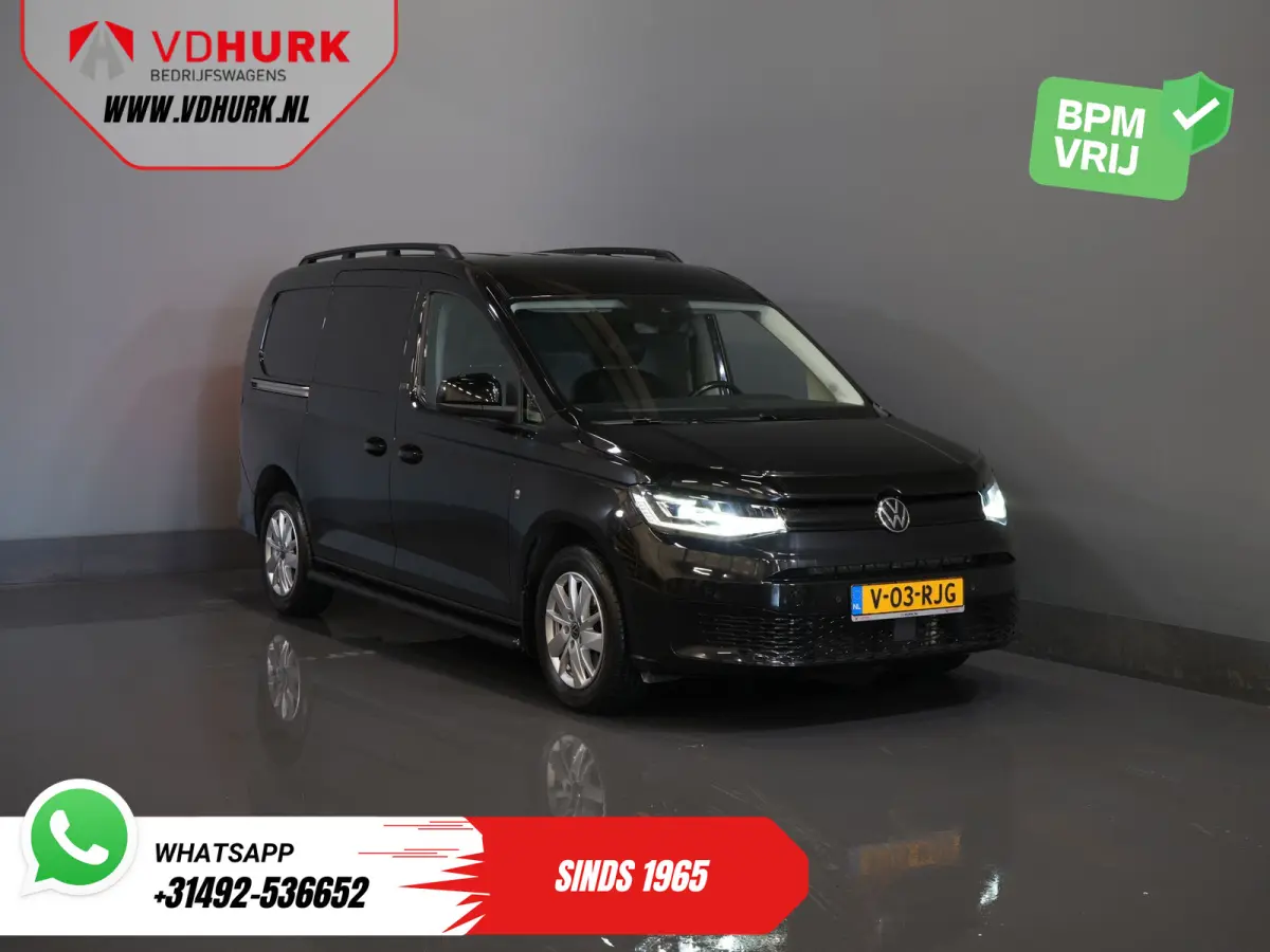 Maxi 2.0 TDI 125 pk DSG Aut. Black Edition LED/ Adapt.Cruise/ Leder/ Standkachel/ Carplay/ Stoelverw./ Virtual Cockpit/ Navi/ Airco/ Camera
