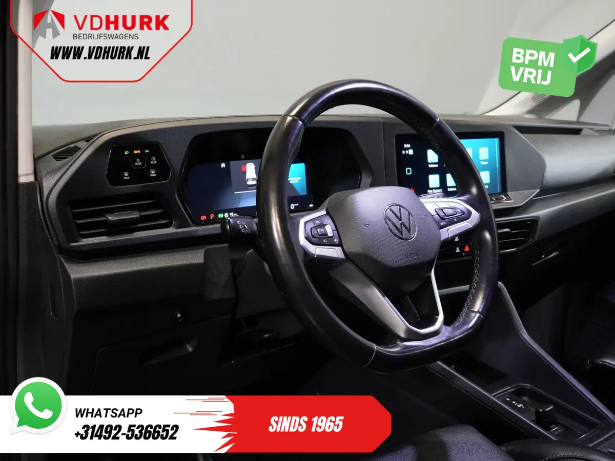 Maxi 2.0 TDI 125 pk DSG Aut. Black Edition LED/ Adapt.Cruise/ Leder/ Standkachel/ Carplay/ Stoelverw./ Virtual Cockpit/ Navi/ Airco/ Camera