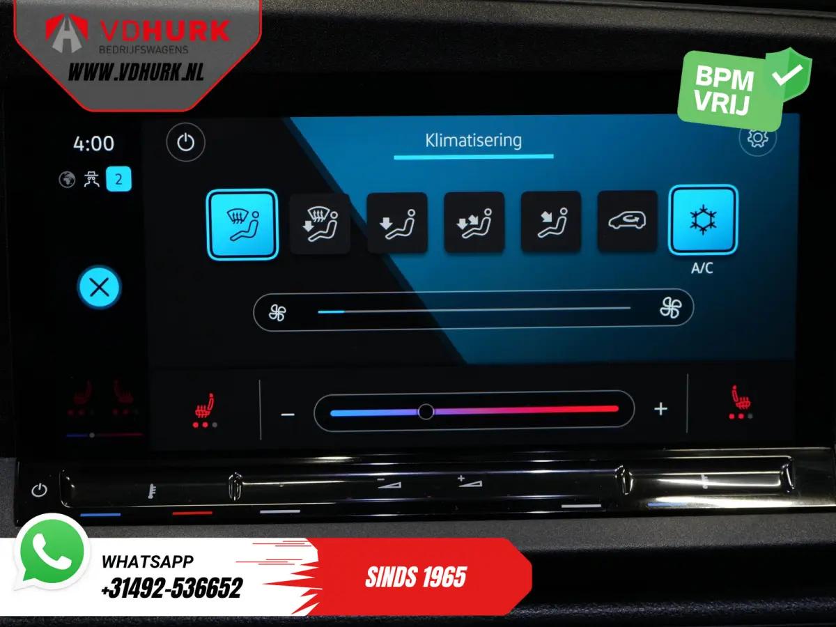 Maxi 2.0 TDI 125 pk DSG Aut. Black Edition LED/ Adapt.Cruise/ Leder/ Standkachel/ Carplay/ Stoelverw./ Virtual Cockpit/ Navi/ Airco/ Camera