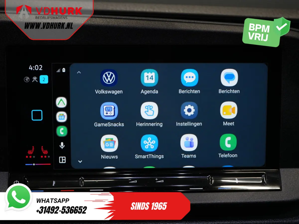 Maxi 2.0 TDI 125 pk DSG Aut. Black Edition LED/ Adapt.Cruise/ Leder/ Standkachel/ Carplay/ Stoelverw./ Virtual Cockpit/ Navi/ Airco/ Camera