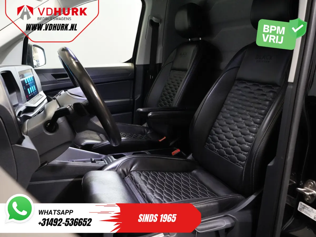 Maxi 2.0 TDI 125 pk DSG Aut. Black Edition LED/ Adapt.Cruise/ Leder/ Standkachel/ Carplay/ Stoelverw./ Virtual Cockpit/ Navi/ Airco/ Camera