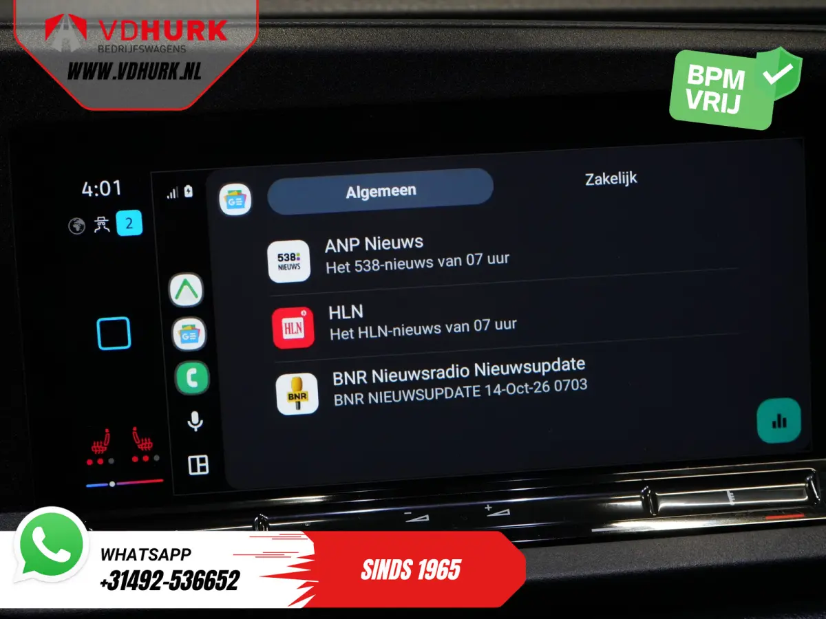 Maxi 2.0 TDI 125 pk DSG Aut. Black Edition LED/ Adapt.Cruise/ Leder/ Standkachel/ Carplay/ Stoelverw./ Virtual Cockpit/ Navi/ Airco/ Camera