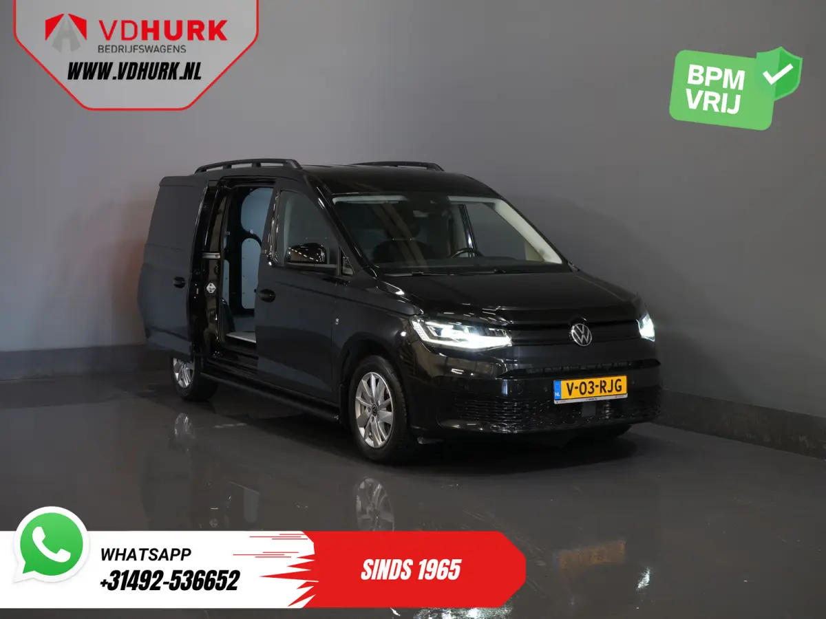 Maxi 2.0 TDI 125 pk DSG Aut. Black Edition LED/ Adapt.Cruise/ Leder/ Standkachel/ Carplay/ Stoelverw./ Virtual Cockpit/ Navi/ Airco/ Camera