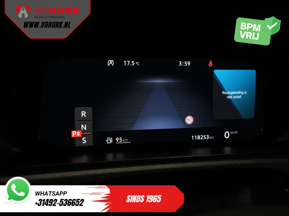 Maxi 2.0 TDI 125 pk DSG Aut. Black Edition LED/ Adapt.Cruise/ Leder/ Standkachel/ Carplay/ Stoelverw./ Virtual Cockpit/ Navi/ Airco/ Camera