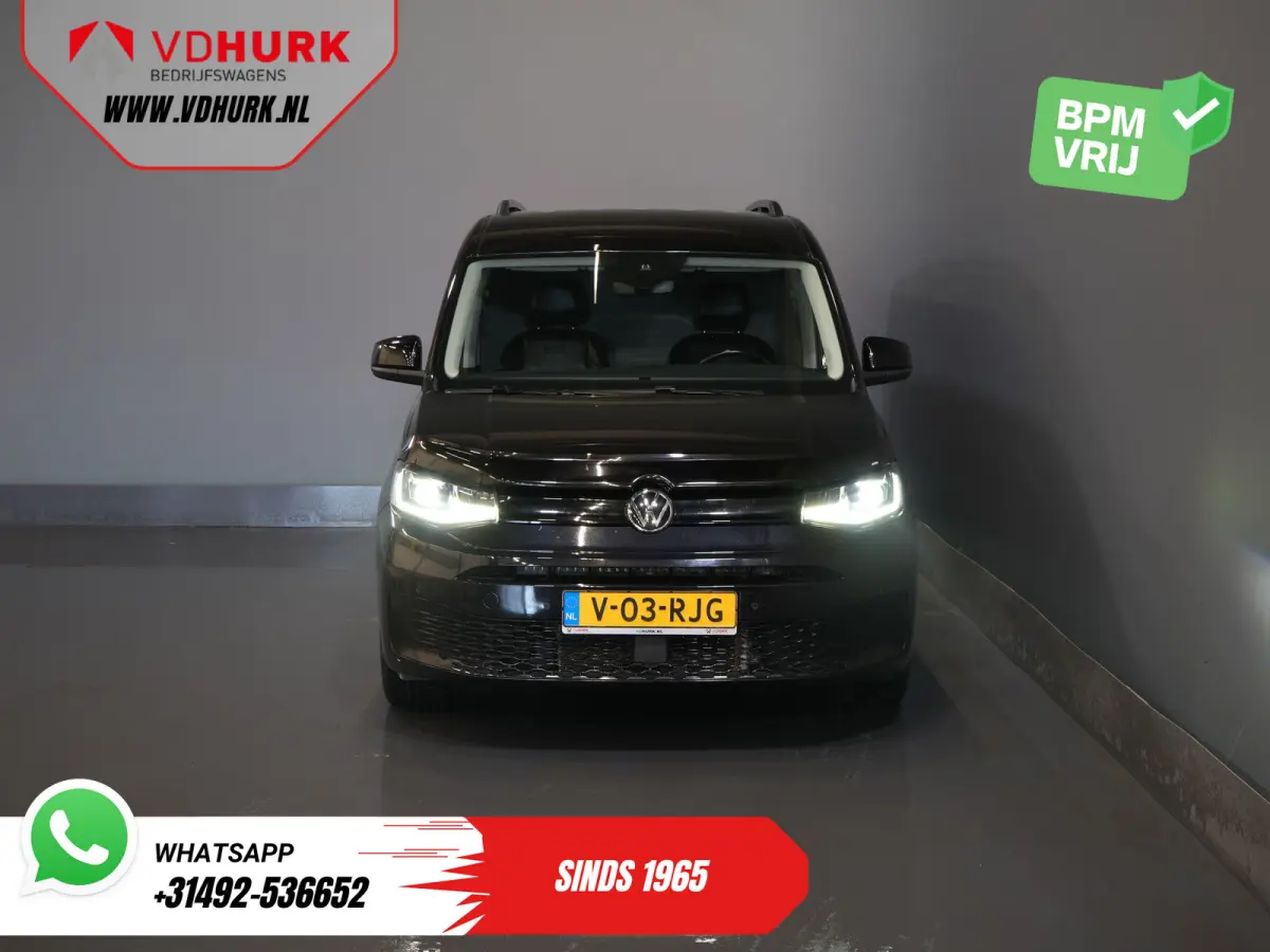 Maxi 2.0 TDI 125 pk DSG Aut. Black Edition LED/ Adapt.Cruise/ Leder/ Standkachel/ Carplay/ Stoelverw./ Virtual Cockpit/ Navi/ Airco/ Camera