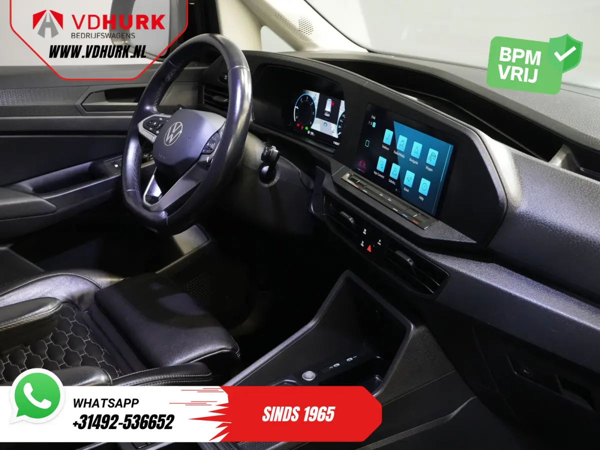 Maxi 2.0 TDI 125 pk DSG Aut. Black Edition LED/ Adapt.Cruise/ Leder/ Standkachel/ Carplay/ Stoelverw./ Virtual Cockpit/ Navi/ Airco/ Camera