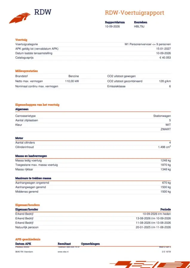 1.5 TSI Sport Business R