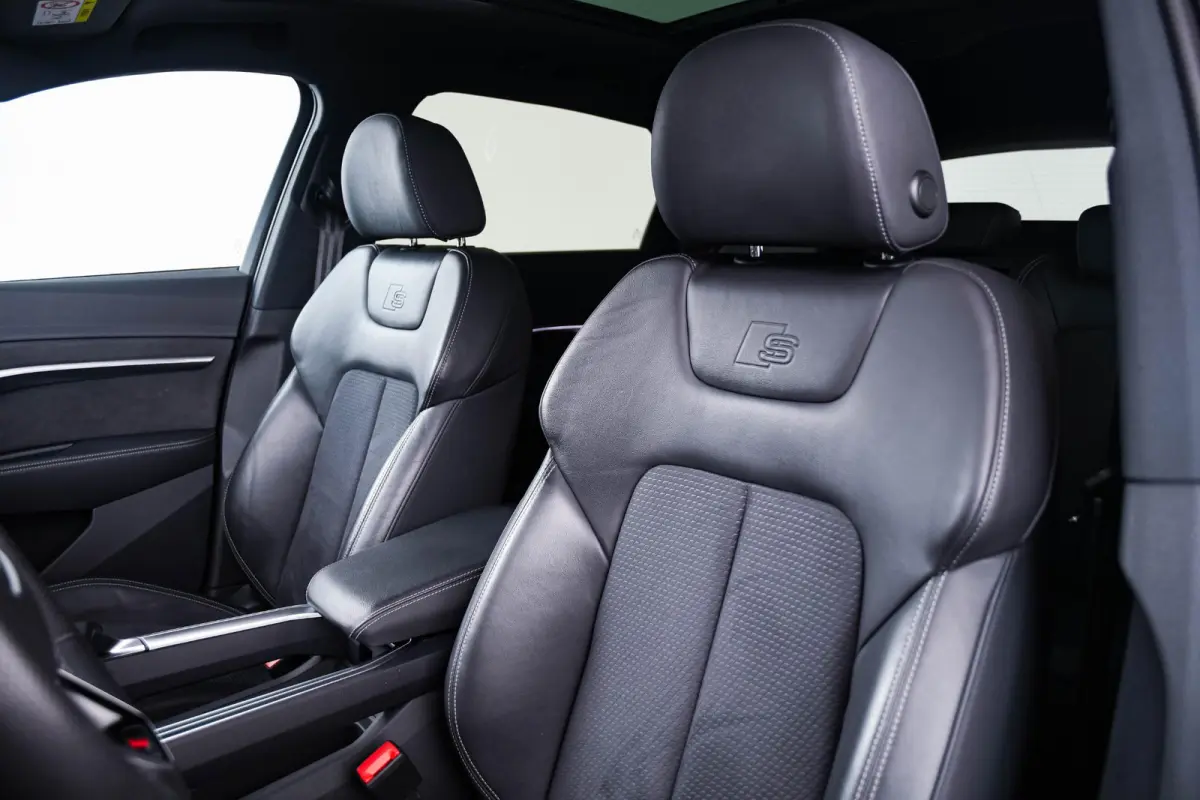 55 quattro S Edition 115 kWh Trekhaak - Panoramadak - Adaptieve Cruise Control - Head up - Stoelverwarming voor/achter - LED koplampen - Uitgebreide interieurvoorverwarming -