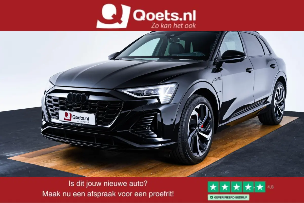 55 quattro S Edition 115 kWh Trekhaak - Panoramadak - Adaptieve Cruise Control - Head up - Stoelverwarming voor/achter - LED koplampen - Uitgebreide interieurvoorverwarming -