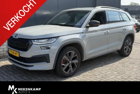 1.5 TSI Sportline Business 7p. 19"/Trekhaak/Camera/PDC v+a/Stoelverwarming + memory/Elektrische klep/Keyless/Adaptieve cruise/Apple Carplay & Android Auto