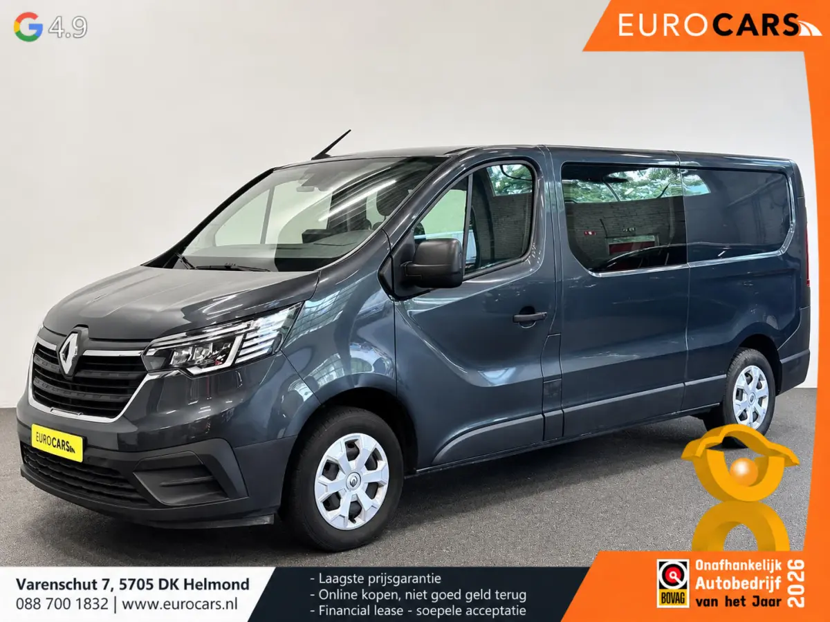 2.0 dCi 130 T30 L2H1 Comfort Dubbele Cabine Keyless Entry Trekhaak Camera LED Koplampen Navigatie Cruise Control Parkeersensoren rondom