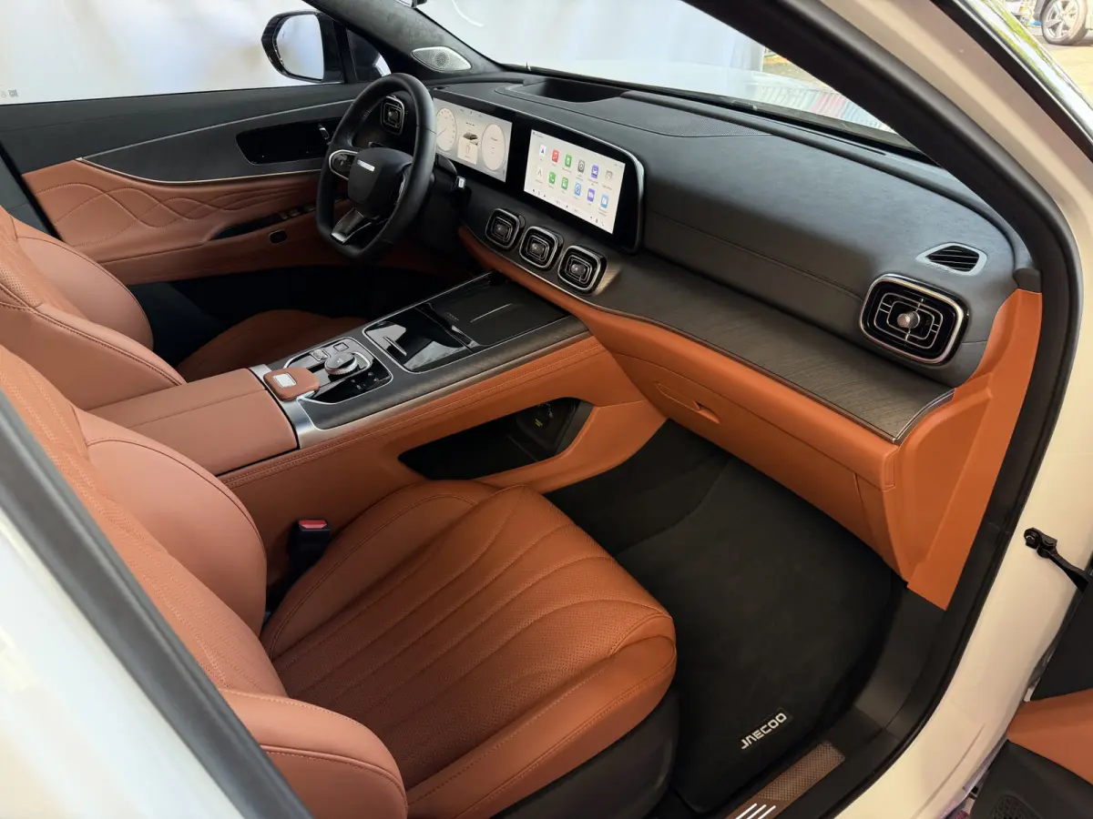 EXCLUSIVE | AWD | BRUIN LEER | 428 PK | 7-PERSOONS | NIEUWE AUTO | KHAKI WHITE phev plug in hybrid