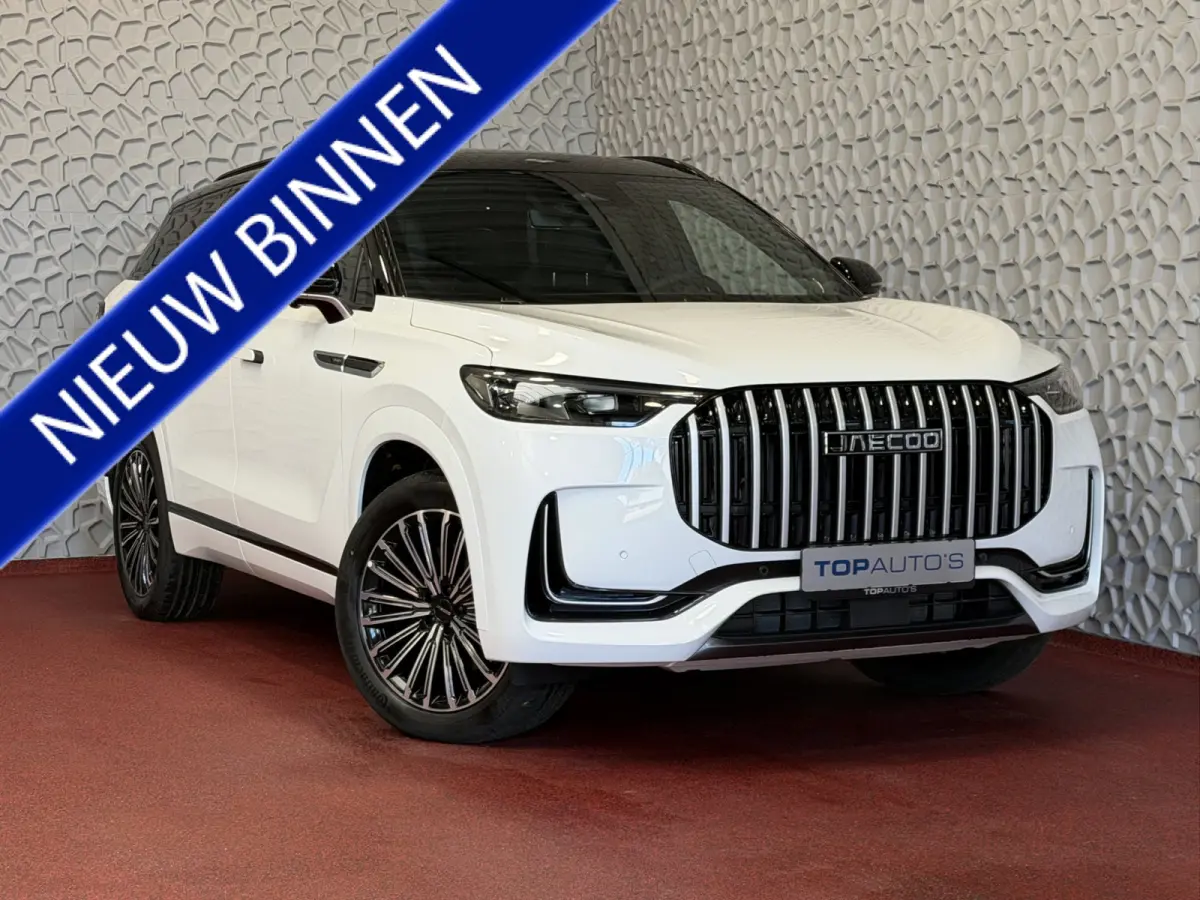 EXCLUSIVE | AWD | BRUIN LEER | 428 PK | 7-PERSOONS | NIEUWE AUTO | KHAKI WHITE phev plug in hybrid