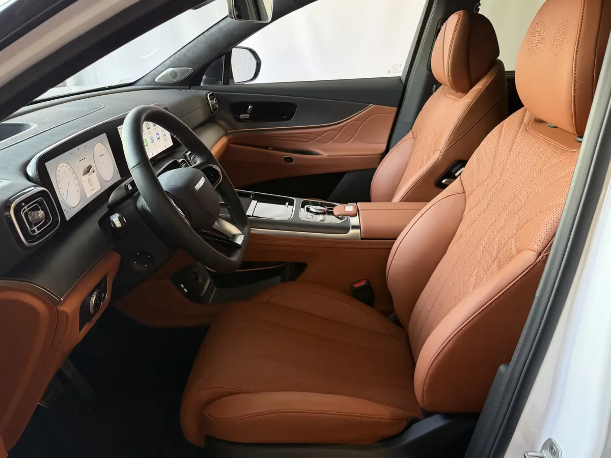 EXCLUSIVE | AWD | BRUIN LEER | 428 PK | 7-PERSOONS | NIEUWE AUTO | KHAKI WHITE phev plug in hybrid