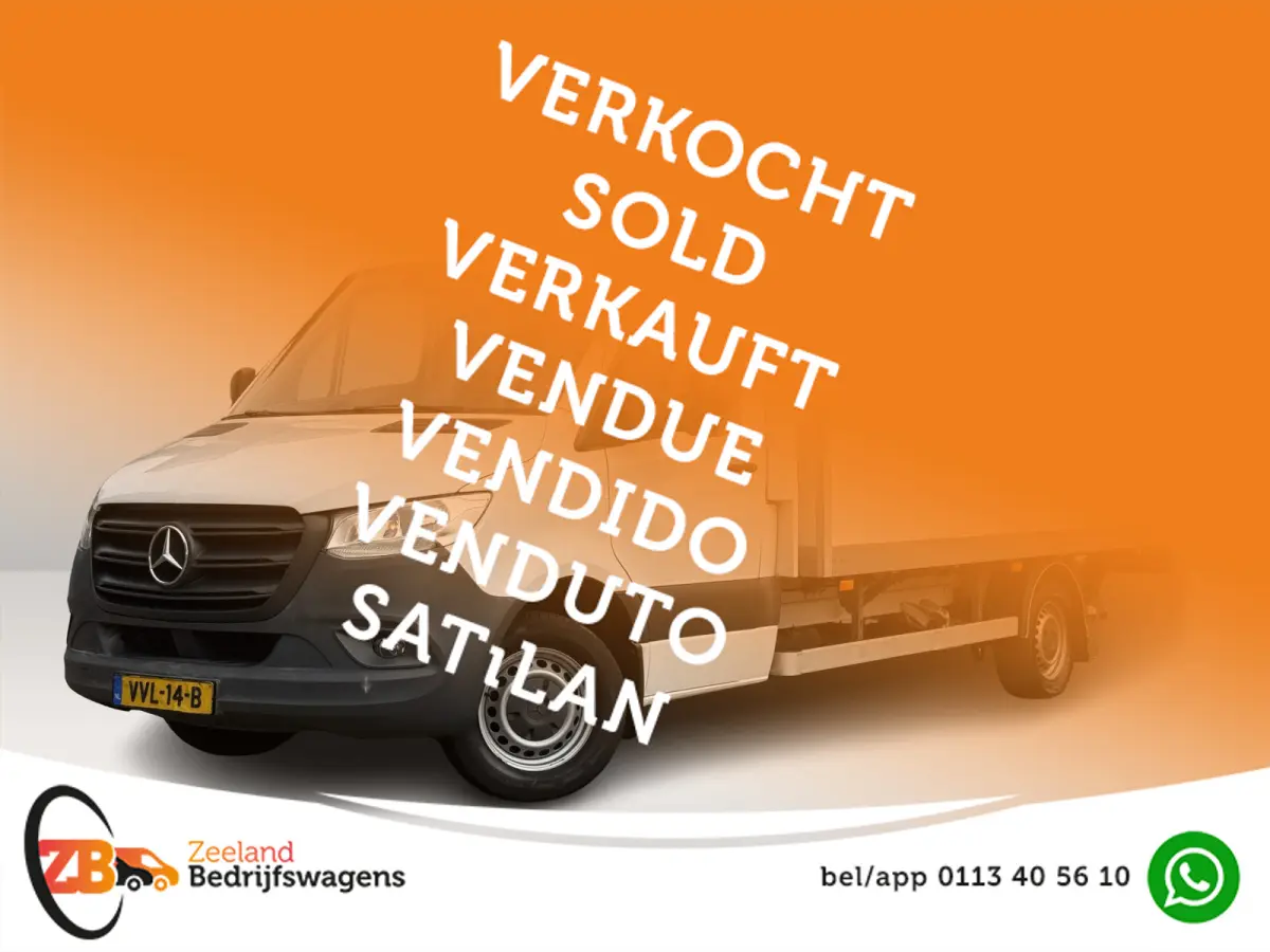 319 1.9 CDI Bakwagen met laadklep | Zijdeur | Cruisec. | Airco
