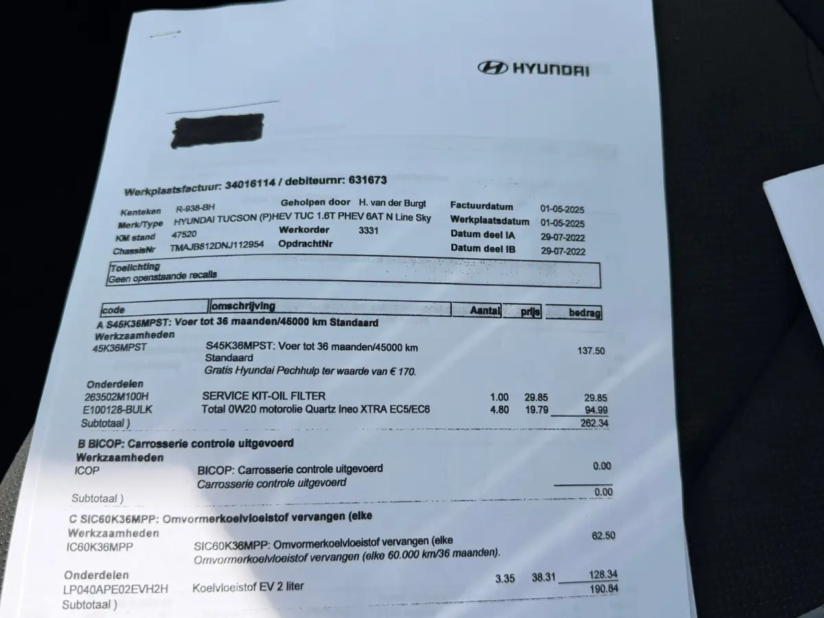 1.6 T-GDI PHEV N Line Sky 4WD SOH 100%PANO/TREKHAAK/NL AUTO